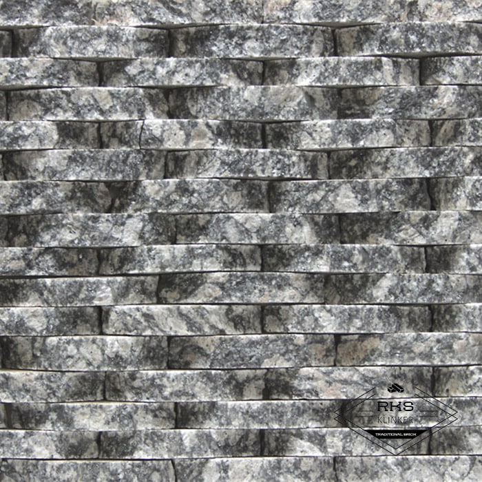 Фасадный камень Плетёнка — Гранит Shi Gu Hei в Курске